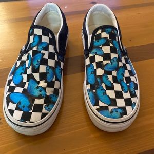 Woman's van's slip ons